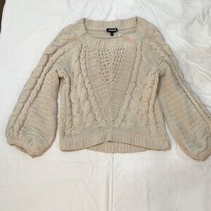 Chic Cream Sweater